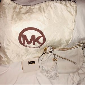 Michael Khors bag with matching wallet